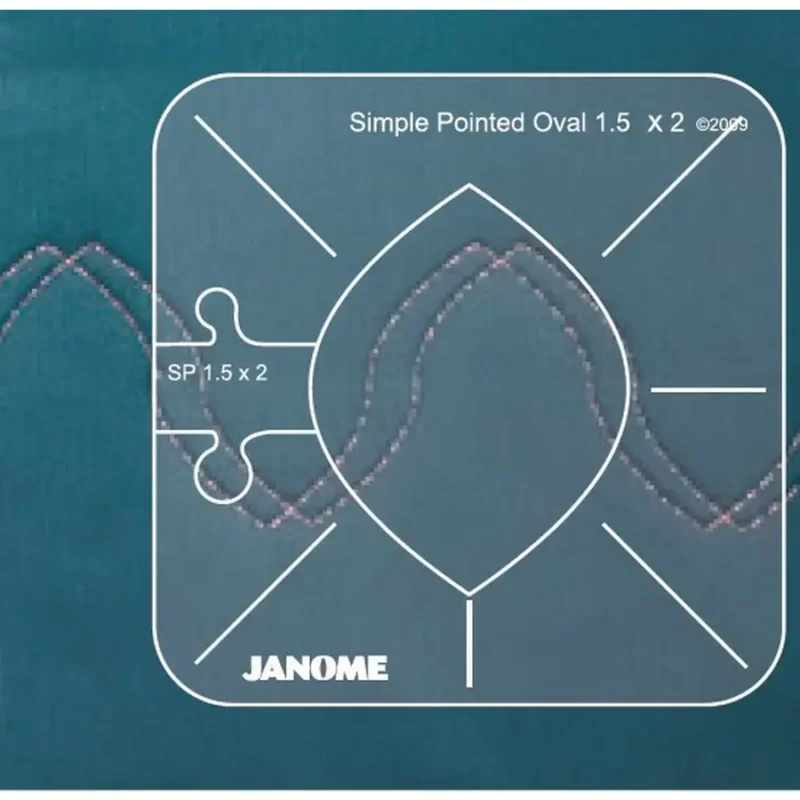 Janome 6-Piece Ruler Work Set - Image 3