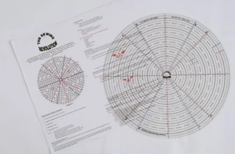 SR 6/8 Round Ruler