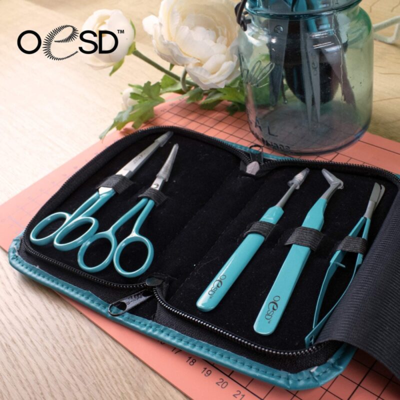 OESD 5pc scissor kit in teal - Image 3