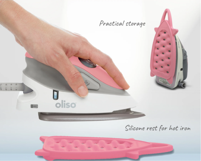 Oliso Pink Mini Project Iron - Image 4