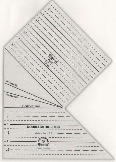 SR Double Mitre Ruler
