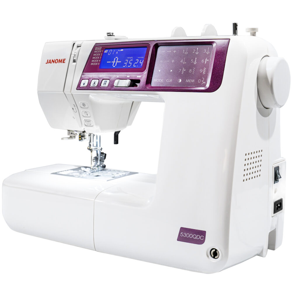 Janome 5300QDC – Super Stitch Sewing, Vacuum & Learning Center