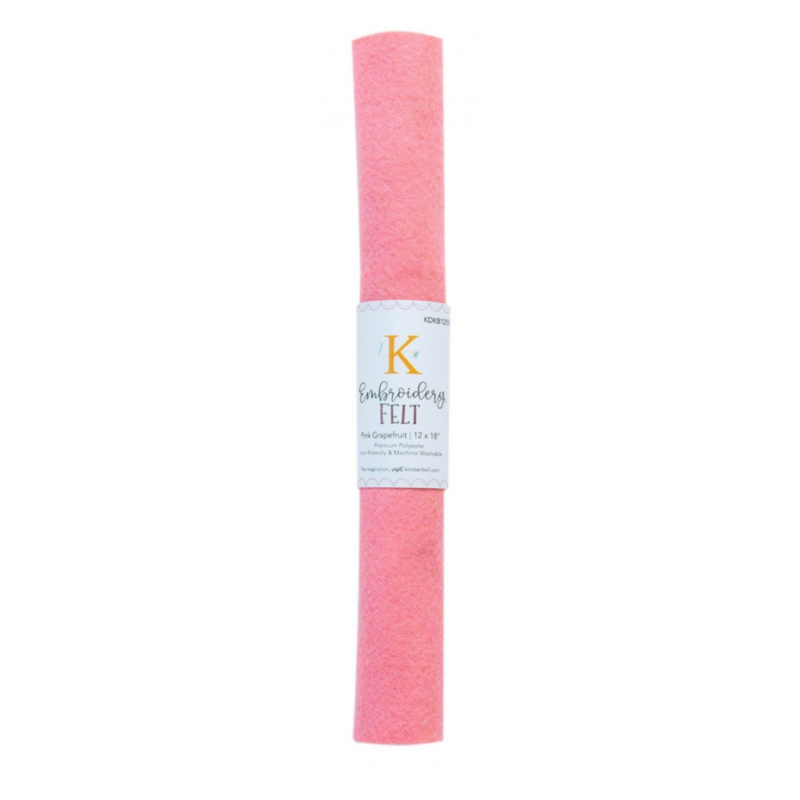 Kimberbell Felt - Pink Grapefruit