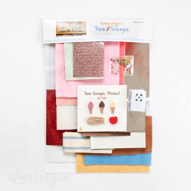 KimberBell Two Scoops Embellishment Kit