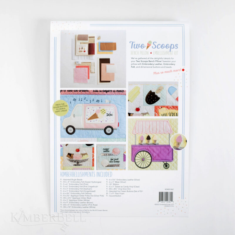 KimberBell Two Scoops Embellishment Kit - Image 2