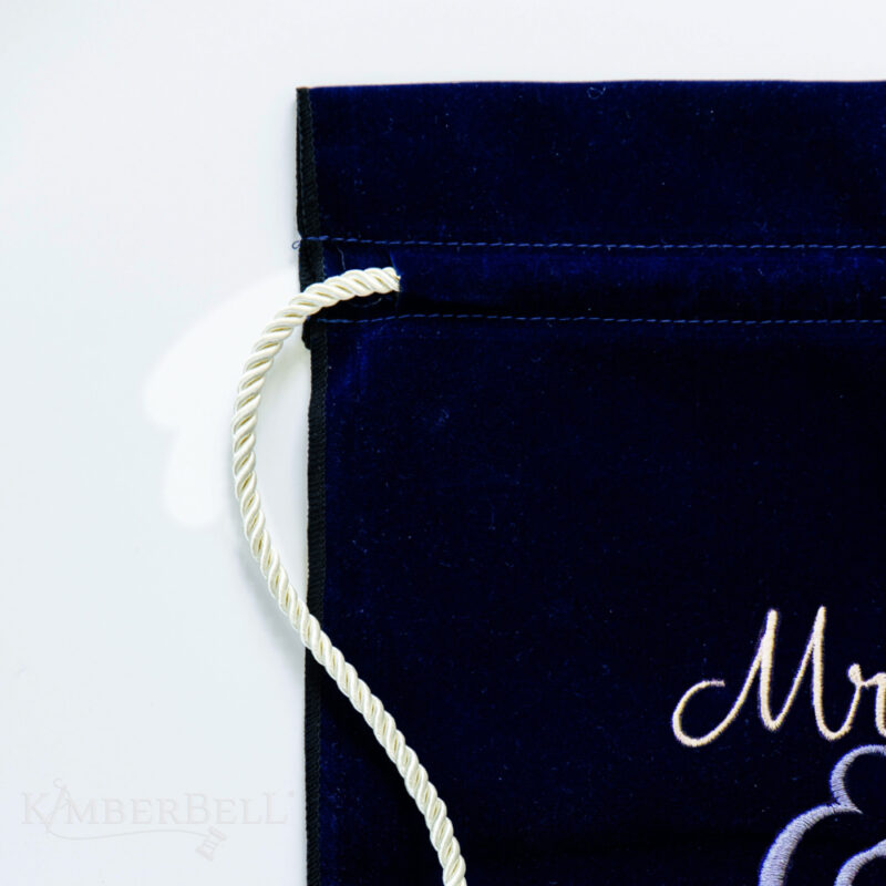 KimberBell Velvet Wine Bag Blank - Image 4