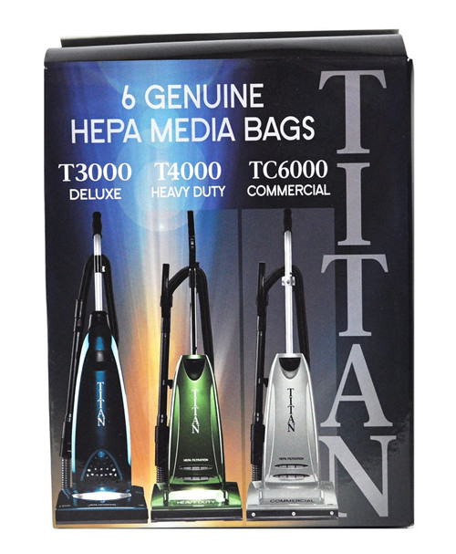 Titan Hepa Bags - 6pk: TUV-H