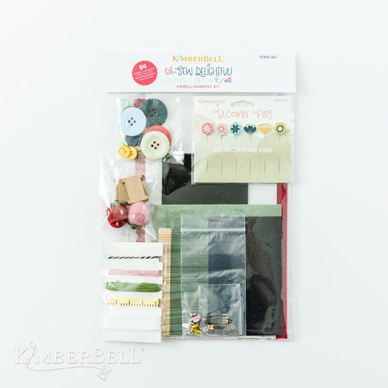 KimberBell Oh, Sew Delightful Embellishment Kit