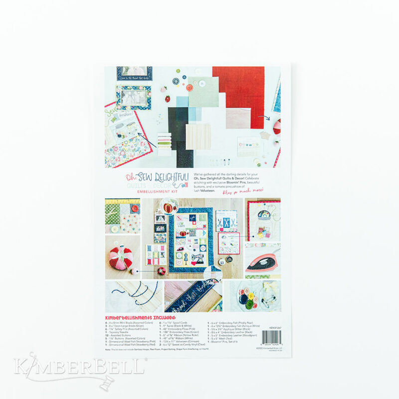 KimberBell Oh, Sew Delightful Embellishment Kit - Image 2