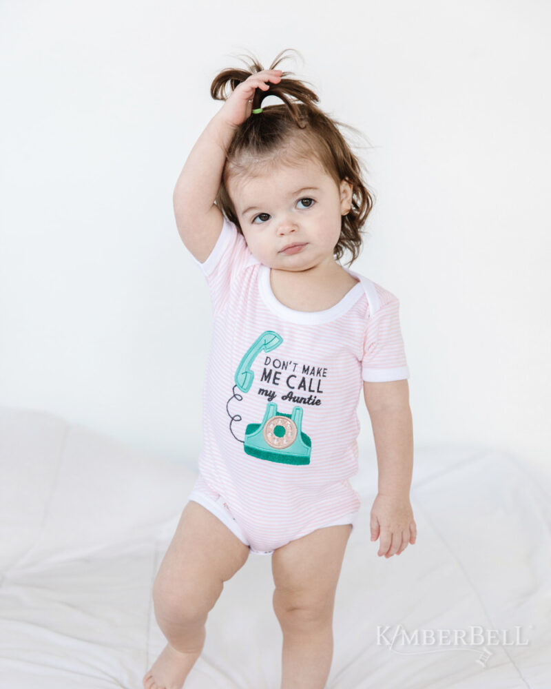 KimberBell Blushing Peach Infant Bodysuit Set, 6-9 Months (RETIRED) - Image 4