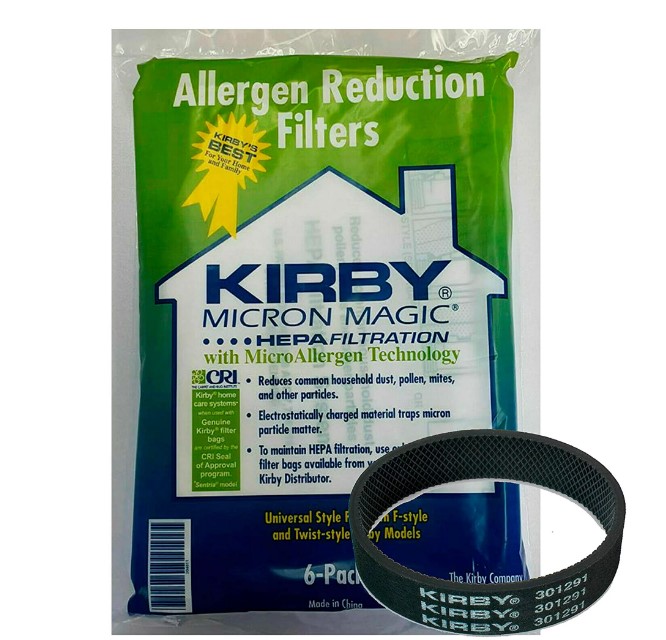 Kirby Bags - 6pk: F type