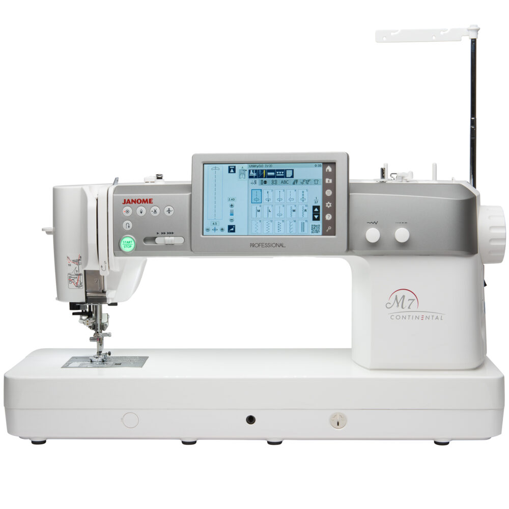 Janome M7 Continental – Super Stitch Sewing, Vacuum & Learning Center