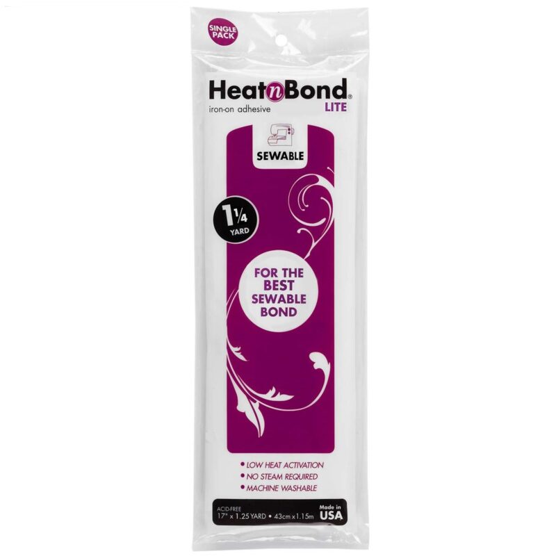 Heat n Bond Lite Sewable - 17" x 1.25 Yd