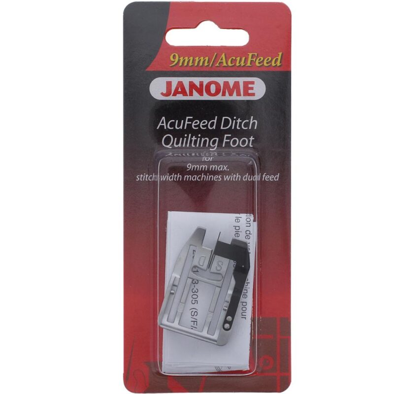 Acufeed Ditch Quilting Foot 9mm - Image 2