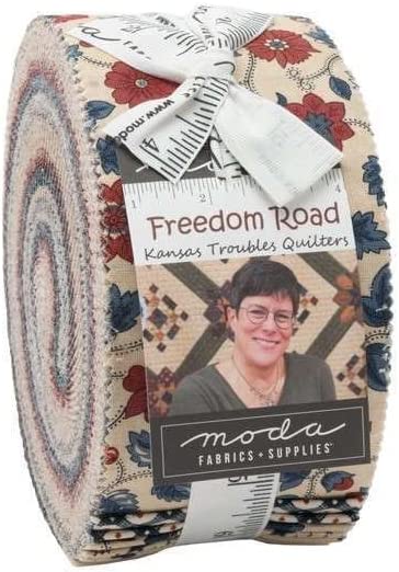 Moda Freedom Road Jelly Roll