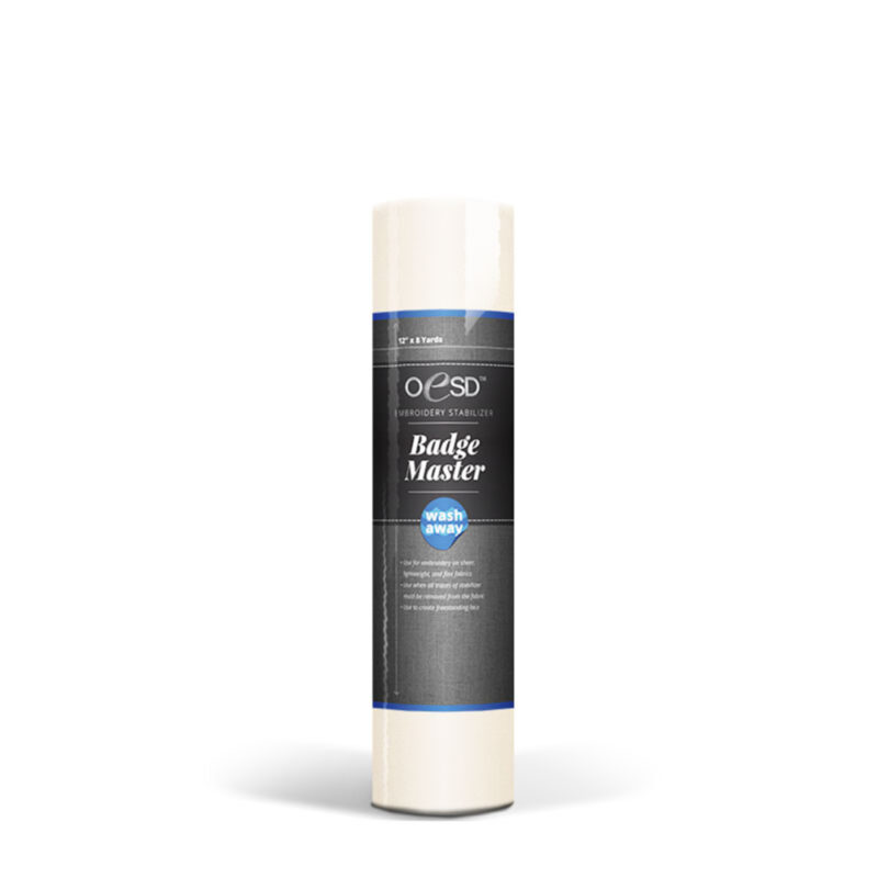 OESD BADGE MASTER WASH AWAY STABILIZER 12" x 8YDS