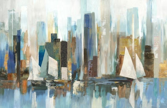Northcott Harbor Reflections Panel