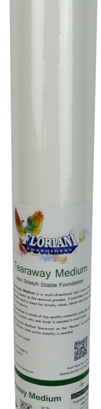 Floraini Tearaway Medium Stabilizer 15" x 10 yds