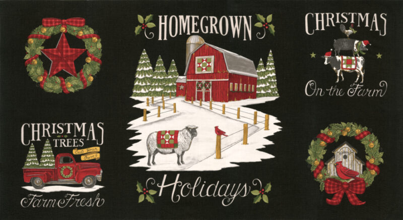 Moda Homegrown Holiday Panel