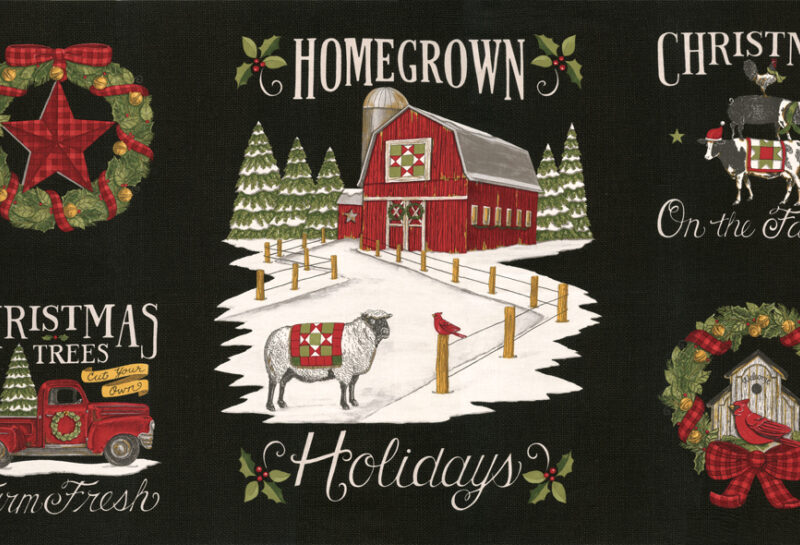 Moda Homegrown Holiday Panel