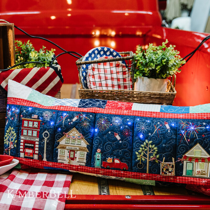 Kimberbell Main Street Celebration Pillow, CD - Image 2