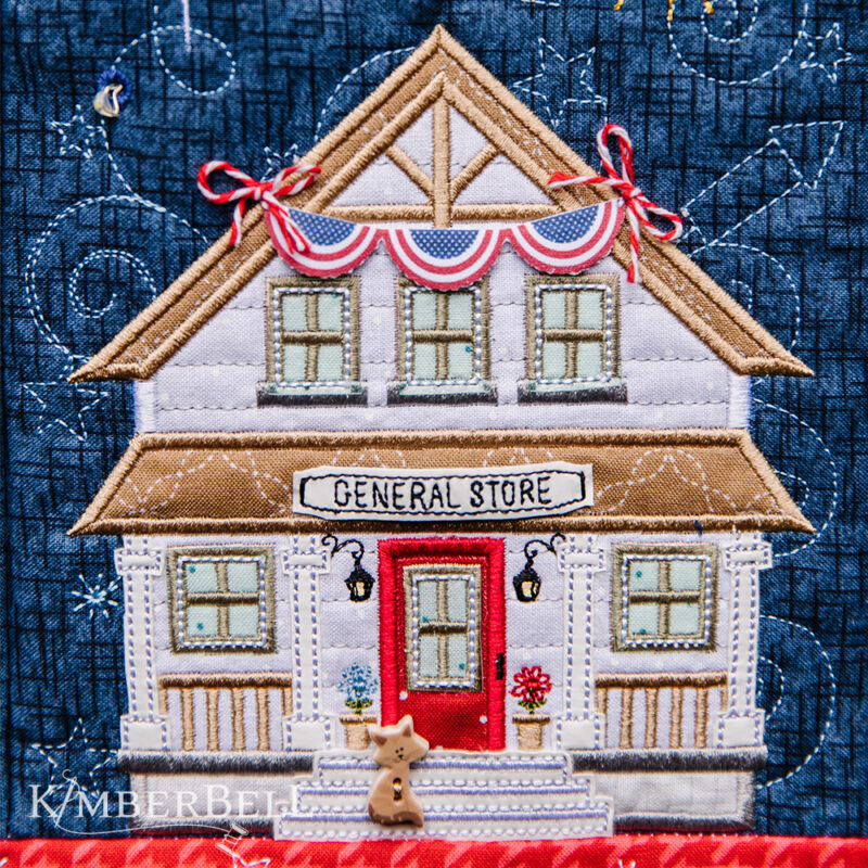 Kimberbell Main Street Celebration Pillow, CD - Image 8