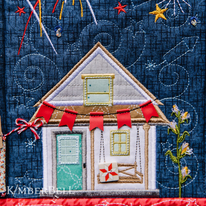 Kimberbell Main Street Celebration Pillow, CD - Image 7