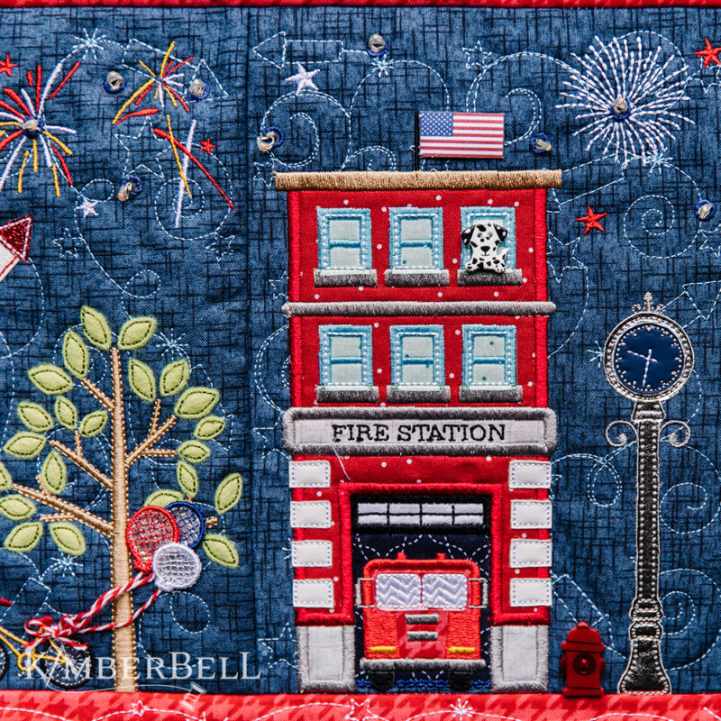 Kimberbell Main Street Celebration Pillow, CD - Image 4