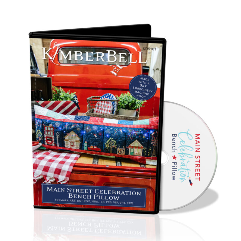 Kimberbell Main Street Celebration Pillow, CD