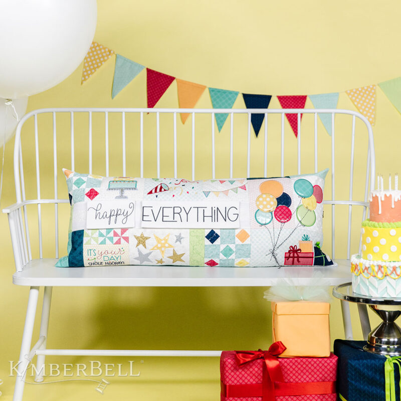 Kimberbell Shout Hooray! Bench Pillow CD - Image 3