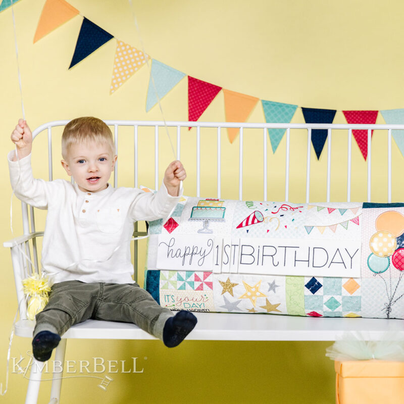 Kimberbell Shout Hooray! Bench Pillow CD - Image 6