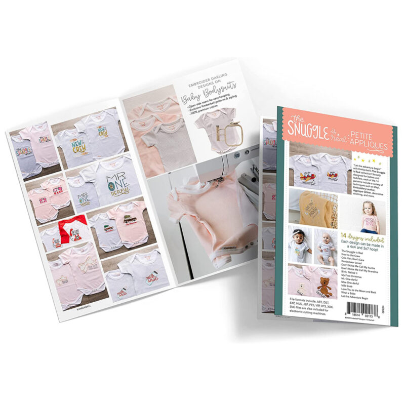 Kimberbell The Snuggle is Real: Petite Appliques, CD - Image 2