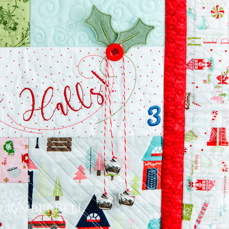 Kimberbell Cup Of Cheer Advent Quilt, Embroidery CD - Image 9