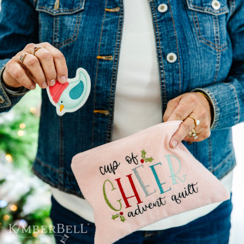 Kimberbell Cup Of Cheer Advent Quilt, Embroidery CD - Image 7
