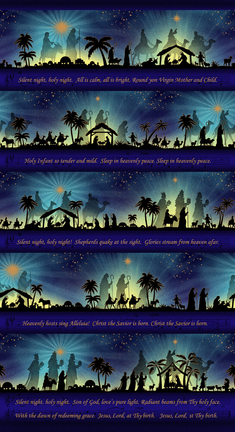 Midnight Silent Night Song Panel