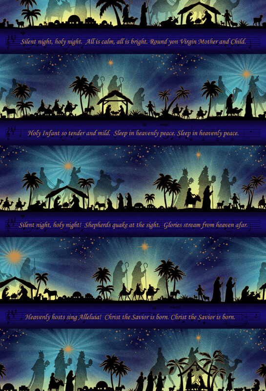 Midnight Silent Night Song Panel