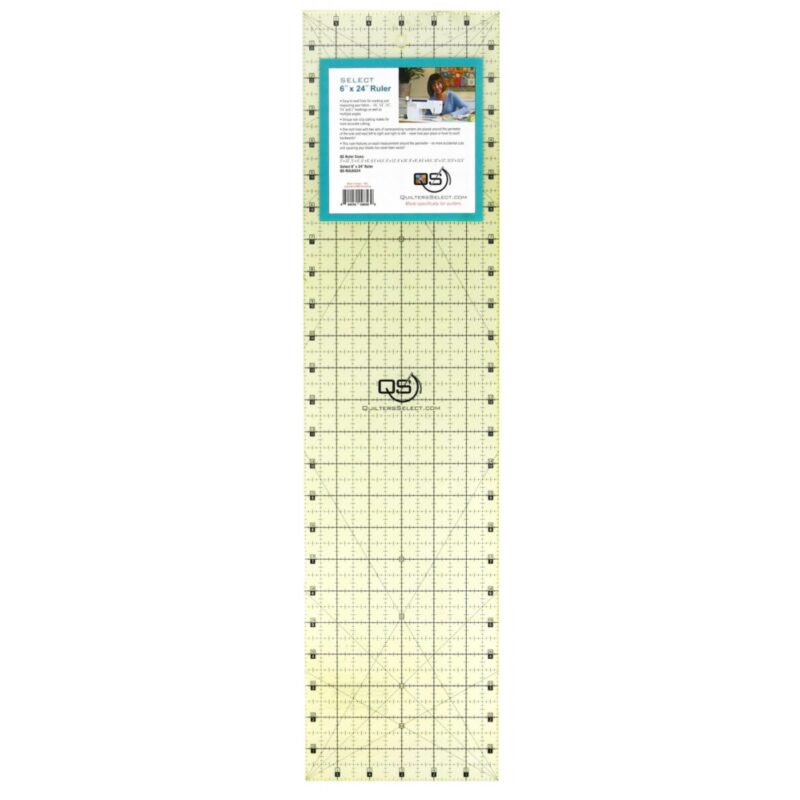 QS 6in x 24in Non-Slip Ruler