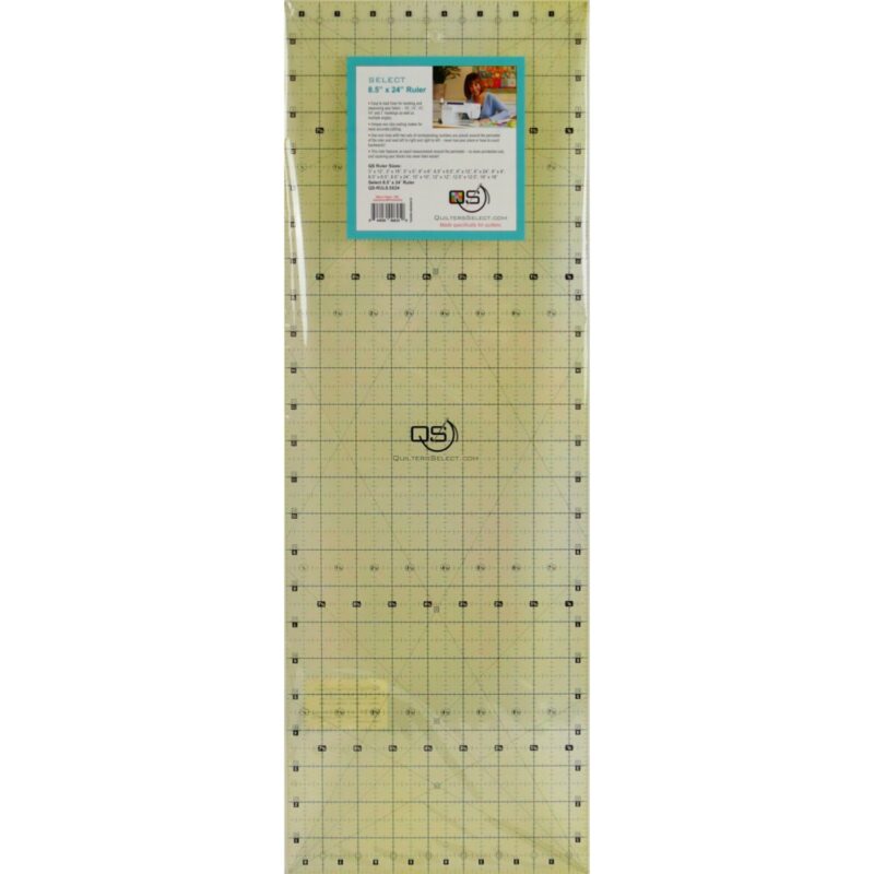 QS Non-Slip Ruler 8-1/2in x 24in