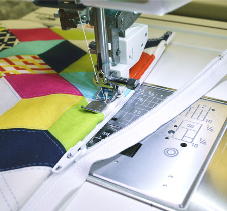 Acufeed Zipper Foot (single)