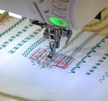 Janome Border Guide Foot 9mm