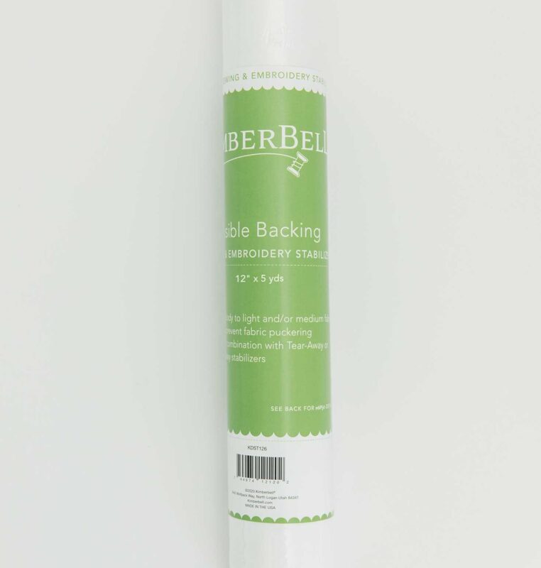 Kimberbell Fusible Backing: 12" x 5 yds