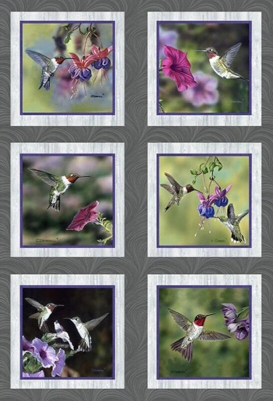 Hummingbird Song Panel - Benertex