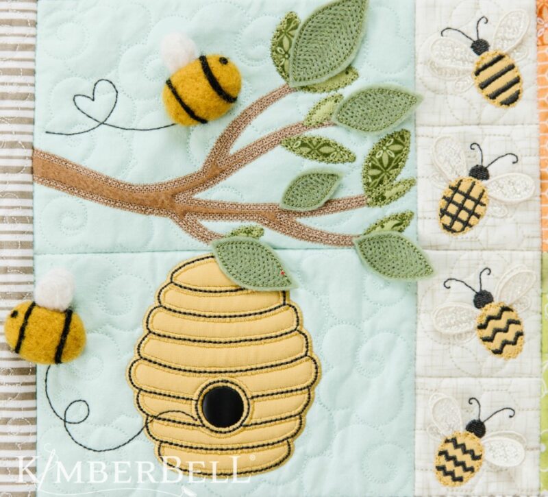 KBimberbell Spring Showers - Quilt Embellishment Kit - Image 2