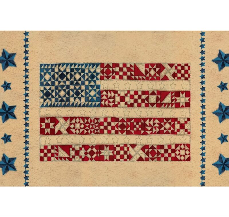 My Country Panel Wheat
