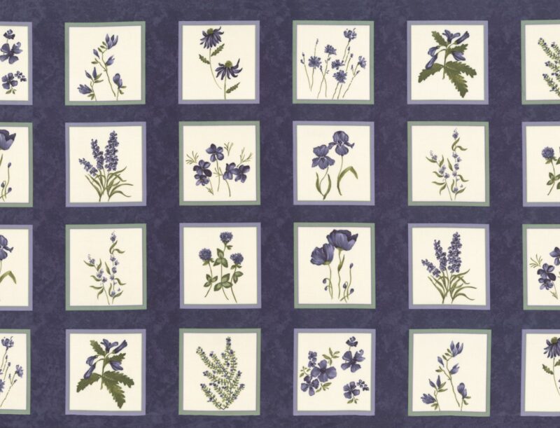 Wild Iris Panel