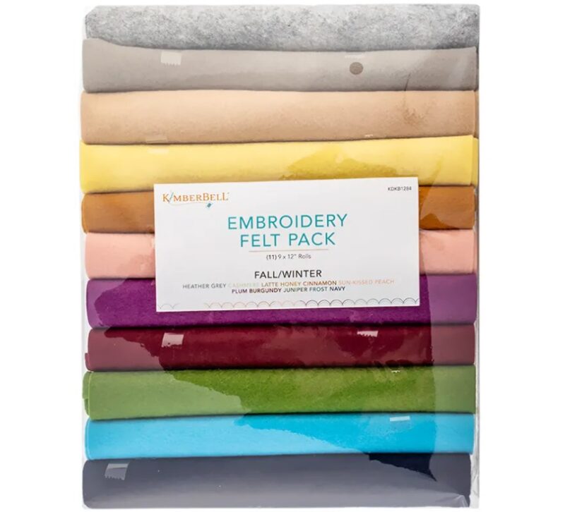 KIMBERBELL Fall/Winter EMBROIDERY Felt Pack