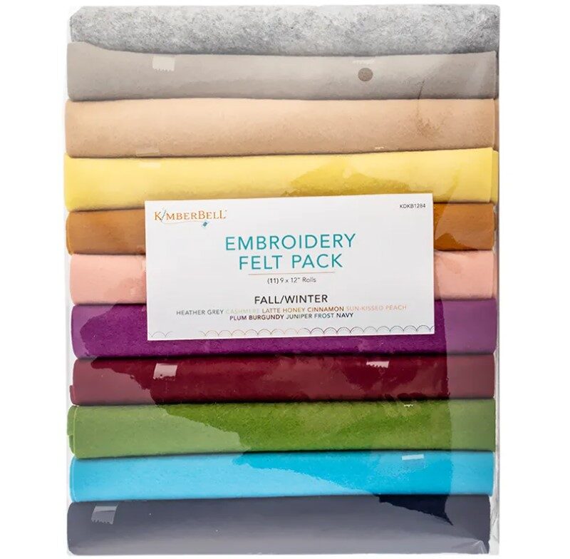 KIMBERBELL Fall/Winter EMBROIDERY Felt Pack