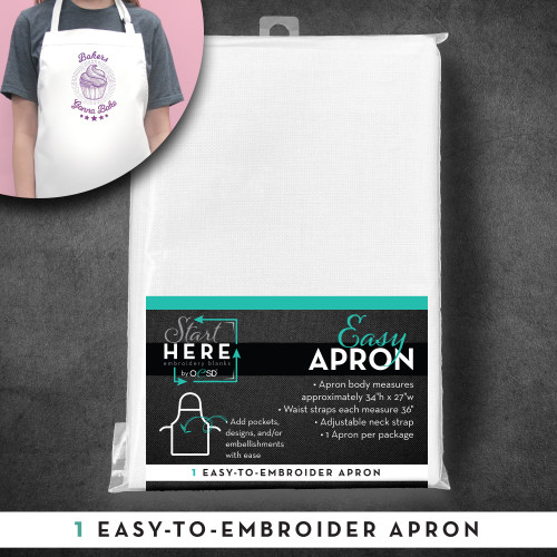 OESD Easy Apron, white