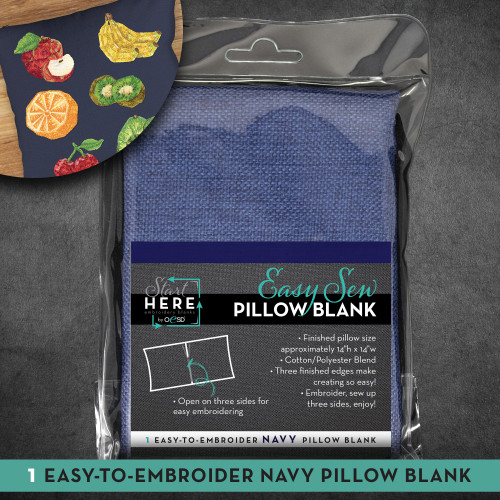 OESD Pillow Blank-NAVY