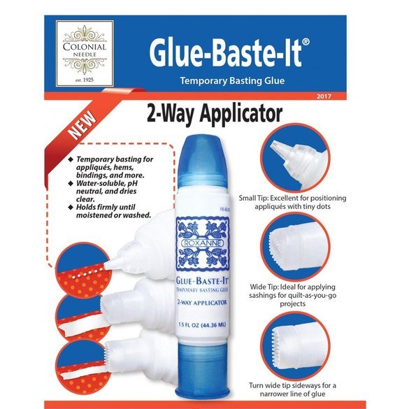 Roxanne Glue-Baste-It: 2 way applicator 1.5oz